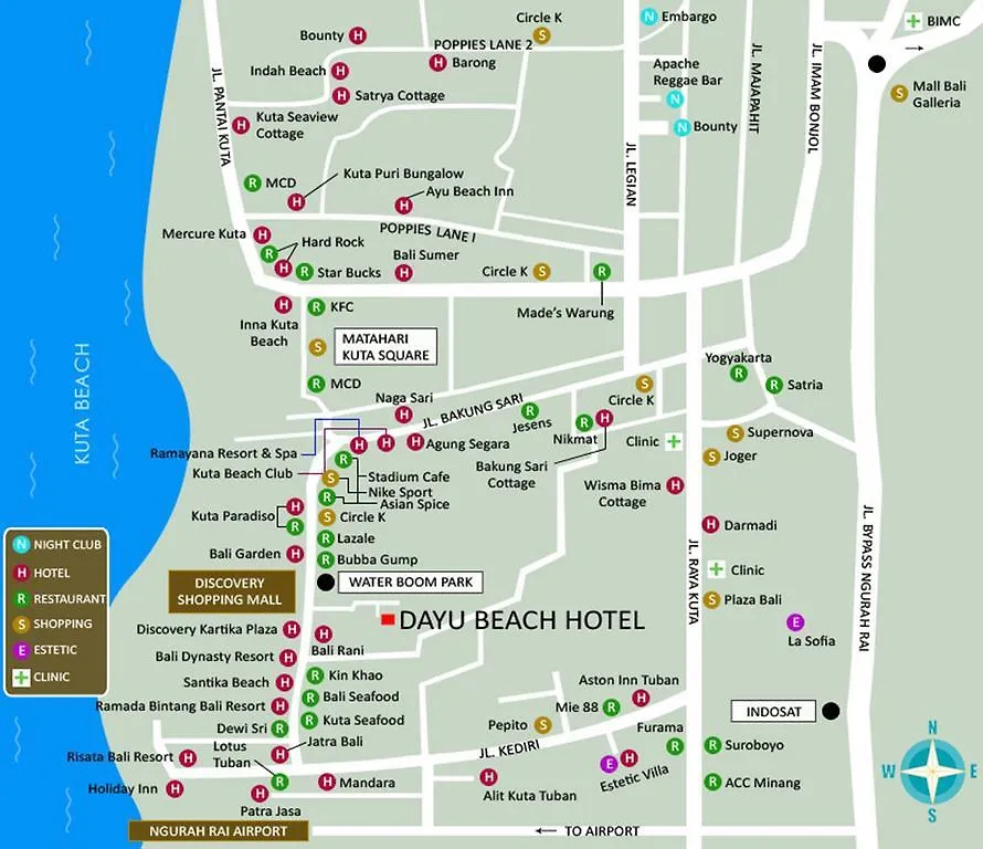 Dayu Hotel Kuta